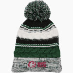 Minot State Beavers <span class="pdp-name-mascot">Minot State Beavers</span> Sport-Tek Pom Pom Team Beanie Front Thumbnail