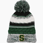SUNCOAST COMMUNITY HIGH SCHOOL CHARGERS <span class="pdp-name-mascot">SUNCOAST CHARGERS</span> Sport-Tek Pom Pom Team Beanie Front Thumbnail