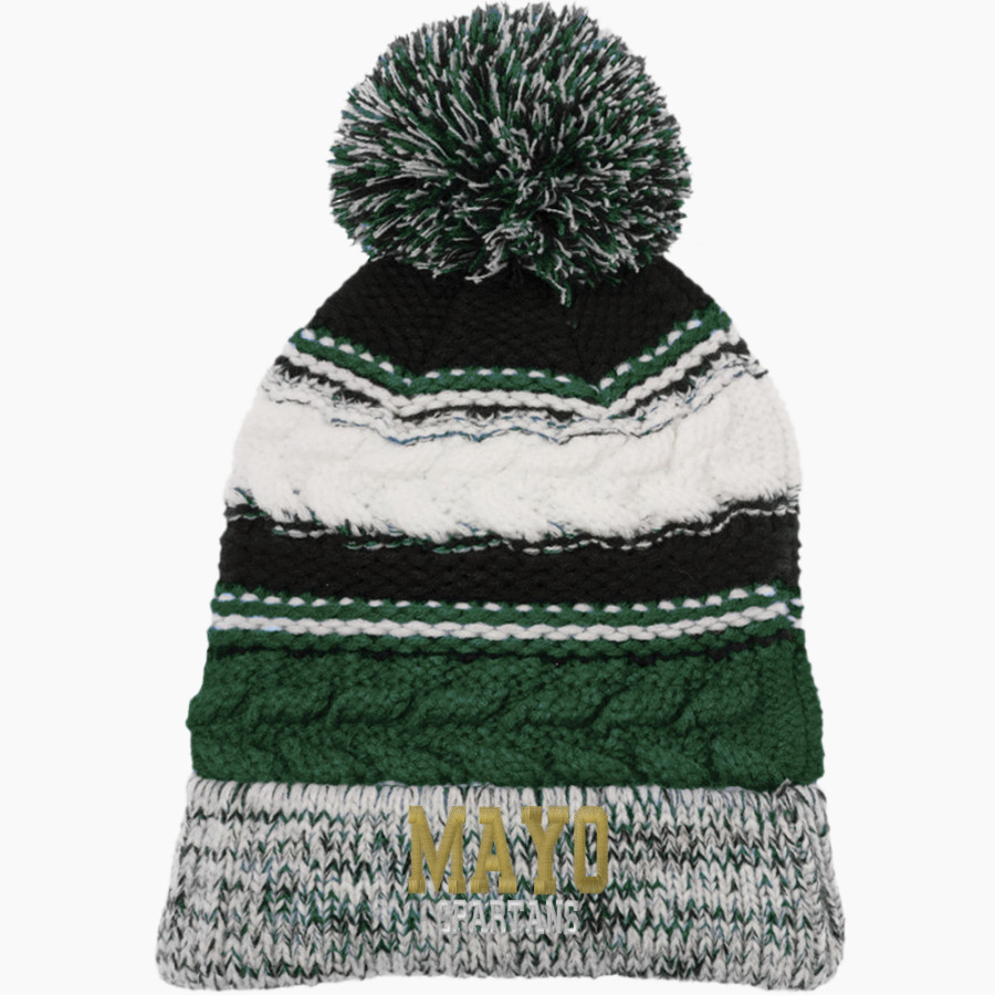 Mayo Spartans <span class="pdp-name-mascot">Mayo Spartans</span> Sport-Tek Pom Pom Team Beanie