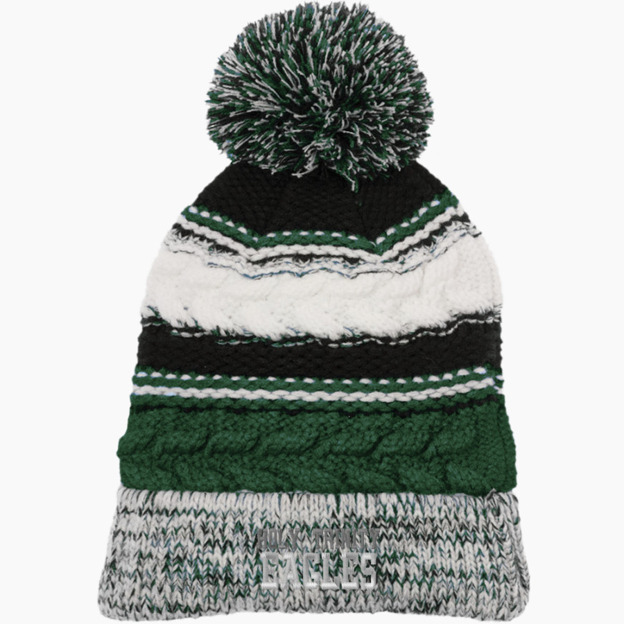 Holy Trinity Catholic Eagles Sport-Tek Pom Pom Team Beanie
