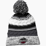 Boulder Rockies Online Store Sport-Tek Pom Pom Team Beanie Front Thumbnail