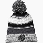 MELBOURNE HIGH SCHOOL BULLDOGS <span class="pdp-name-mascot">MELBOURNE BULLDOGS</span> Sport-Tek Pom Pom Team Beanie Front Thumbnail