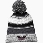 Living Hope Hawks Sport-Tek Pom Pom Team Beanie Front Thumbnail