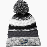 Morris Jeff Pelicans Sport-Tek Pom Pom Team Beanie Front Thumbnail