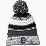 Carmel Greyhounds Greyhounds <span class="pdp-name-mascot">Carmel Greyhounds</span> Sport-Tek Pom Pom Team Beanie Front Thumbnail