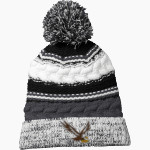 Evergreen Lutheran Eagles Sport-Tek Pom Pom Team Beanie Front Thumbnail
