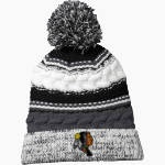 SEMINOLE COUNTY HIGH SCHOOL INDIANS Sport-Tek Pom Pom Team Beanie Front Thumbnail