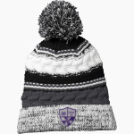 St. Edmund Prep Eagles <span class="pdp-name-mascot">St. Edmund Eagles</span> Sport-Tek Pom Pom Team Beanie Front Thumbnail