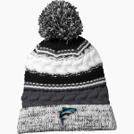 Oceanside Collegiate Academy Landsharks <span class="pdp-name-mascot">Oceanside Collegiate Academy Landsharks</span> Sport-Tek Pom Pom Team Beanie Front Thumbnail