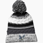 Eisenhower Elementary School Eagles <span class="pdp-name-mascot">Eisenhower Elementary School Eagles</span> Sport-Tek Pom Pom Team Beanie Front Thumbnail