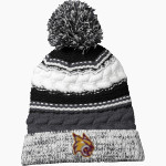 OLMCA Wildcats Sport-Tek Pom Pom Team Beanie Front Thumbnail