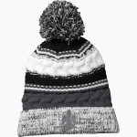 Saint Peter High School SAINTS ONLINE STORE Sport-Tek Pom Pom Team Beanie Front Thumbnail