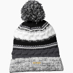 North Muskegon Norsemen <span class="pdp-name-mascot">North Muskegon High School Norsemen</span> Sport-Tek Pom Pom Team Beanie Front Thumbnail
