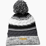 Florence Bobcats Sport-Tek Pom Pom Team Beanie Front Thumbnail