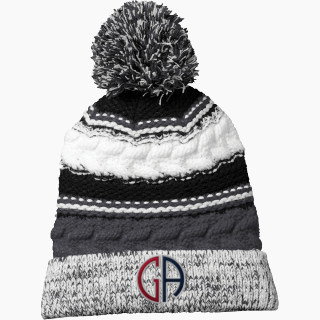 Sport-Tek Pom Pom Team Beanie