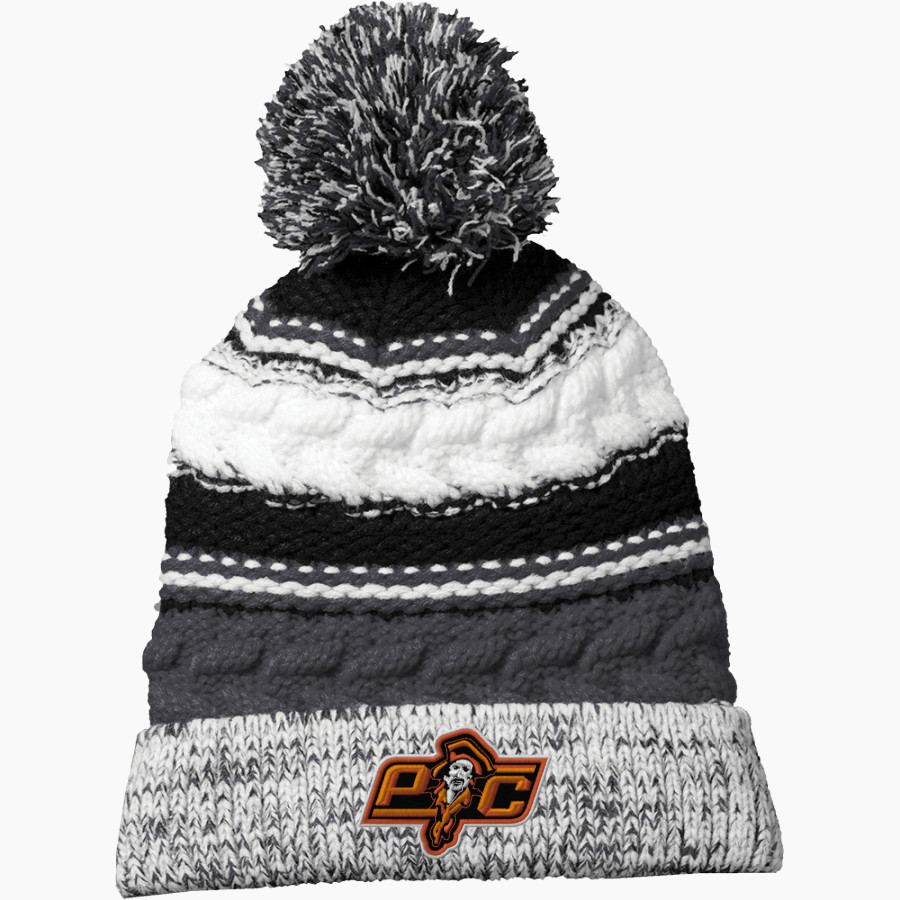 PLATTE COUNTY HIGH SCHOOL PIRATES <span class="pdp-name-mascot">PLATTE COUNTY PIRATES</span> Sport-Tek Pom Pom Team Beanie