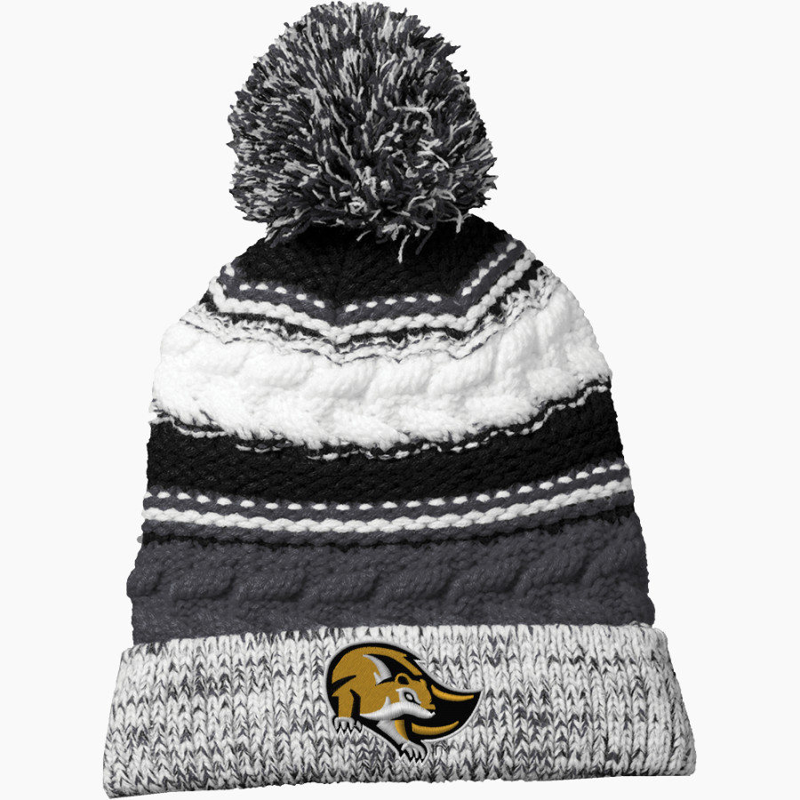 Mary Baldwin Fighting Squirrels <span class="pdp-name-mascot">Mary Baldwin Fighting Squirrels</span> Sport-Tek Pom Pom Team Beanie