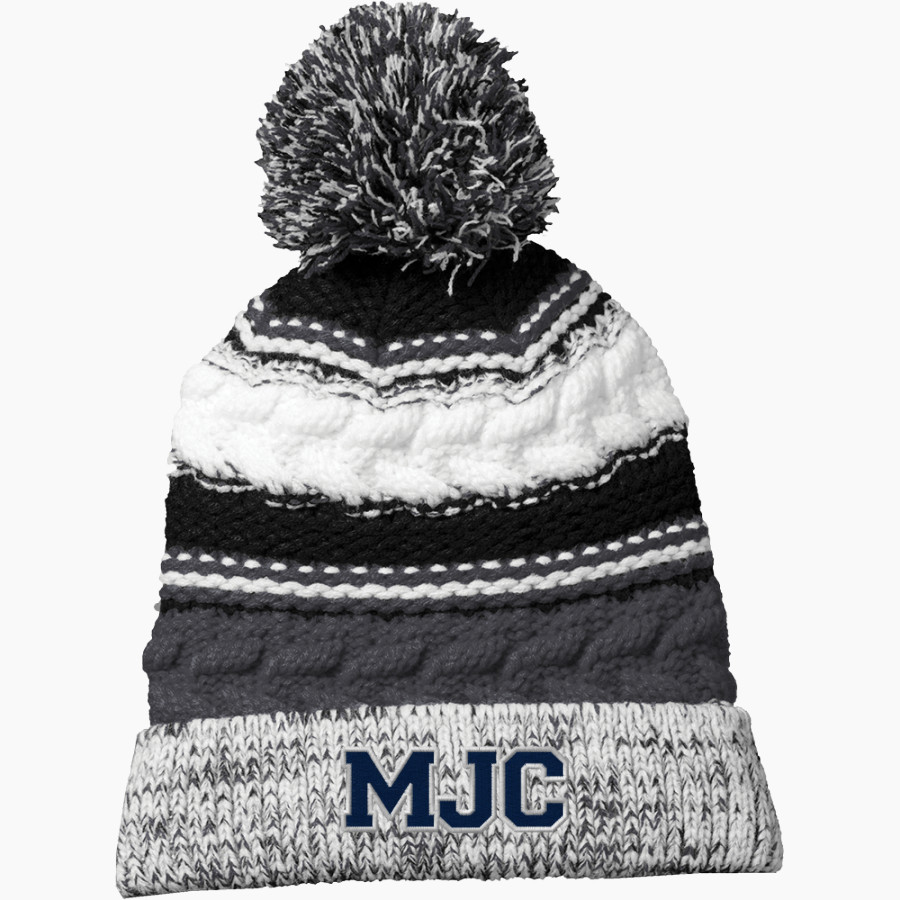 Modesto Junior College Pirates Sport-Tek Pom Pom Team Beanie