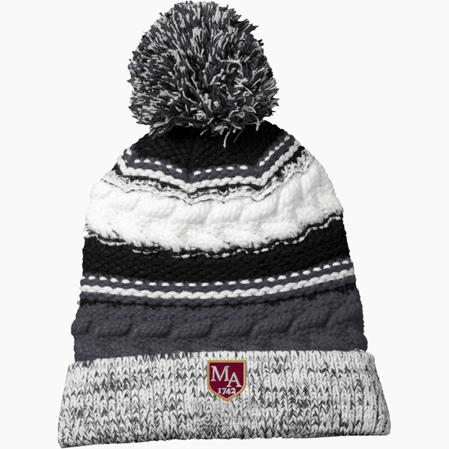 MORAVIAN ACADEMY LIONS <span class="pdp-name-mascot">MORAVIAN ACADEMY LIONS</span> Sport-Tek Pom Pom Team Beanie
