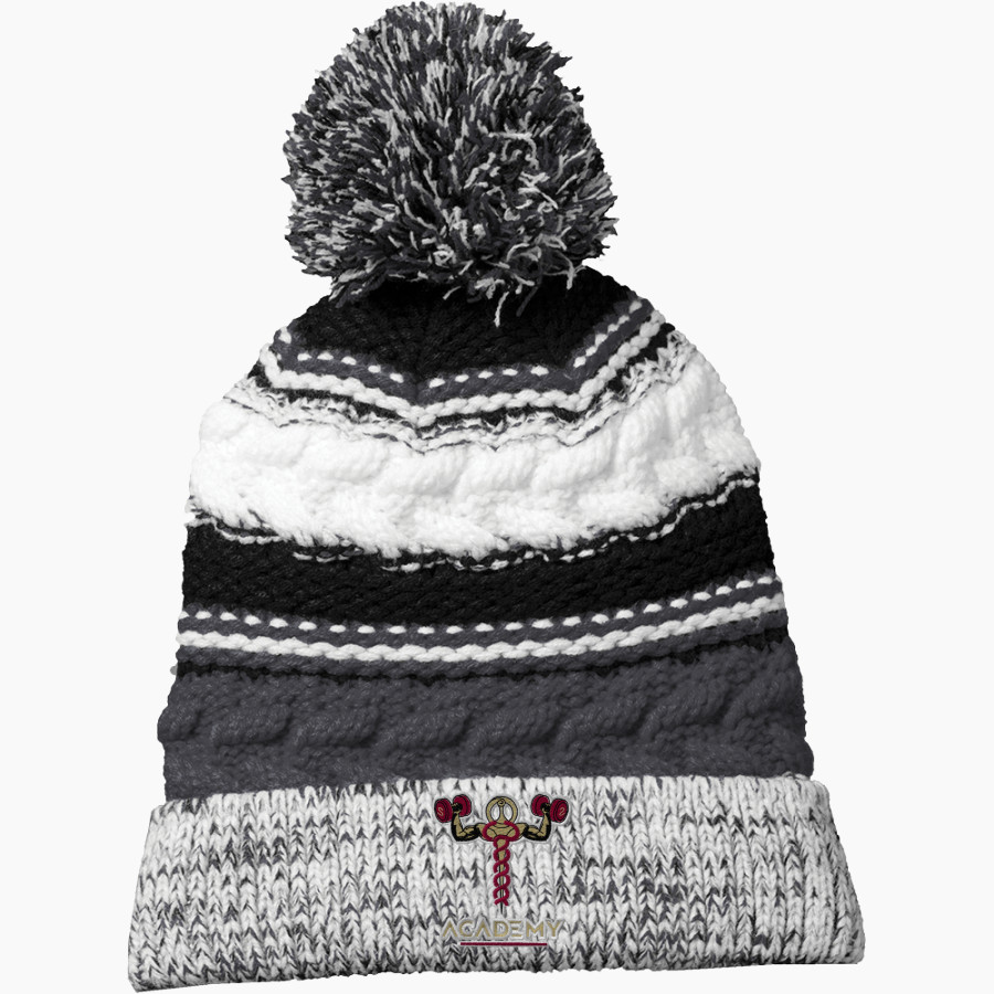 S.S. Training Academy Online Apparel Store <span class="pdp-name-mascot">Sport Science Training Academy</span> Sport-Tek Pom Pom Team Beanie