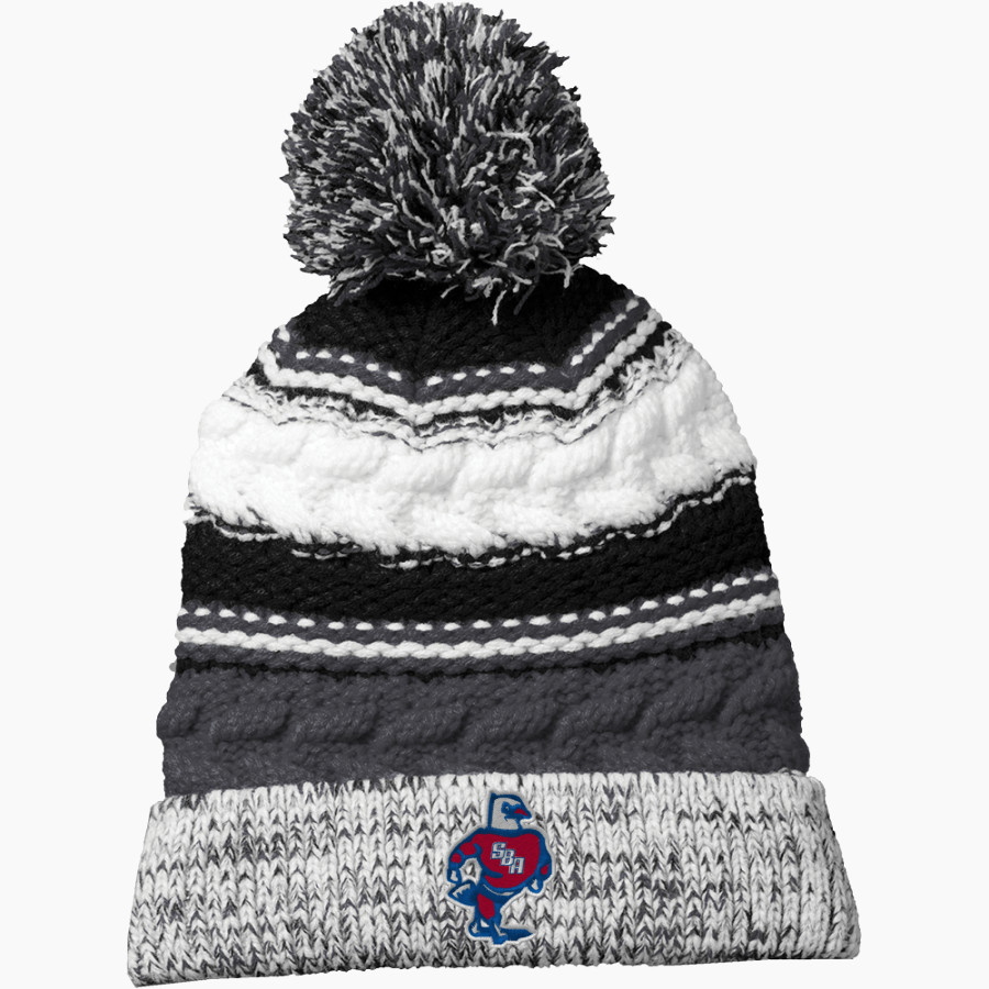 St. Benedict Eagles Sport-Tek Pom Pom Team Beanie