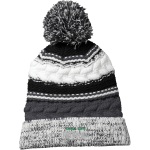 SEMINOLE COUNTY HIGH SCHOOL INDIANS <span class="pdp-name-mascot">SEMINOLE COUNTY INDIANS</span> Sport-Tek Pom Pom Team Beanie Front Thumbnail