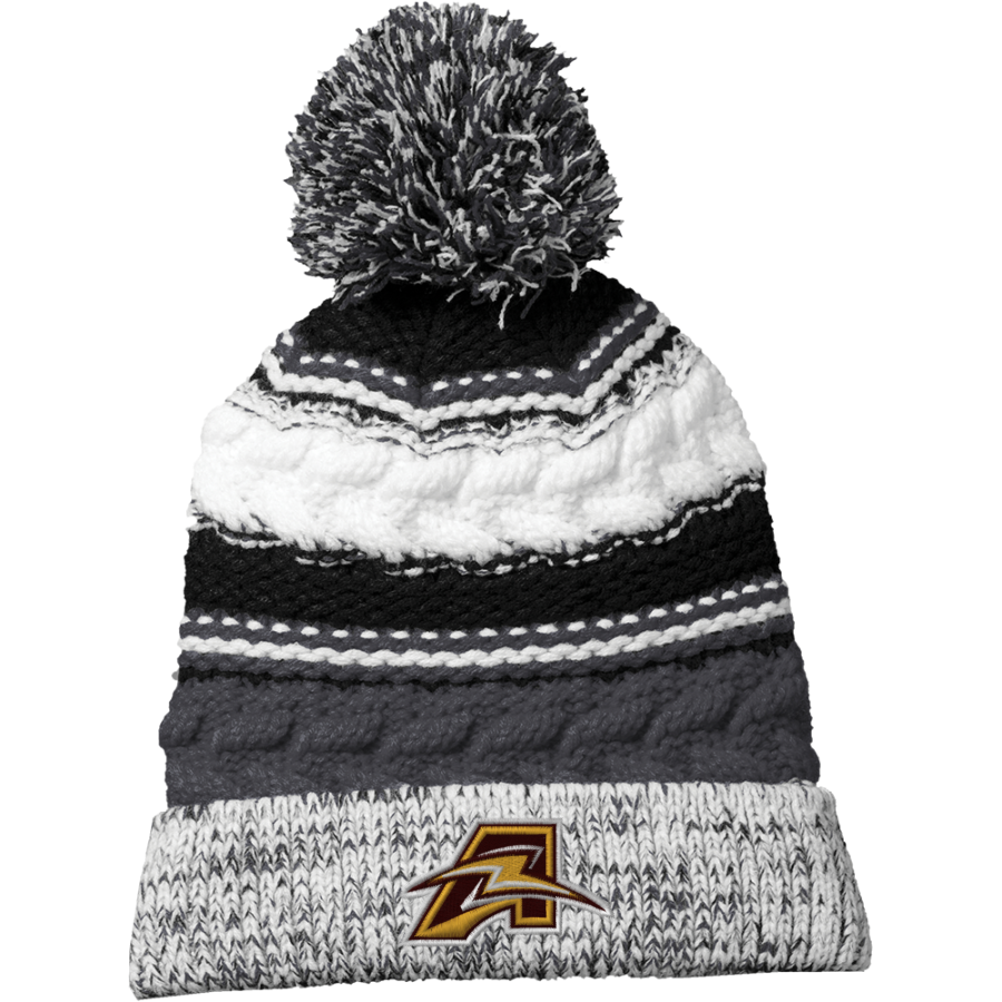 Brush Arcs <span class="pdp-name-mascot">Charles F Brush High School Arcs</span> Sport-Tek Pom Pom Team Beanie