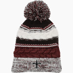 CLARENDON HALL SAINTS Sport-Tek Pom Pom Team Beanie Front Thumbnail