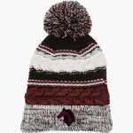 Montgomery Village Mustangs <span class="pdp-name-mascot">Montgomery Village Middle School Mustangs</span> Sport-Tek Pom Pom Team Beanie Front Thumbnail