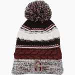 WM E GRADY VOC TECH SCHOOL FALCONS Sport-Tek Pom Pom Team Beanie Front Thumbnail