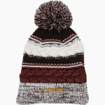 Au Gres-Sims HIGH SCHOOL WOLVERINES <span class="pdp-name-mascot">AU GRES - SIMS WOLVERINES</span> Sport-Tek Pom Pom Team Beanie Front Thumbnail