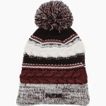 BERTHOUD HIGH SCHOOL SPARTANS Sport-Tek Pom Pom Team Beanie Front Thumbnail