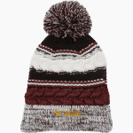 THE DALLES HIGH SCHOOL RIVERHAWKS Sport-Tek Pom Pom Team Beanie Front Thumbnail