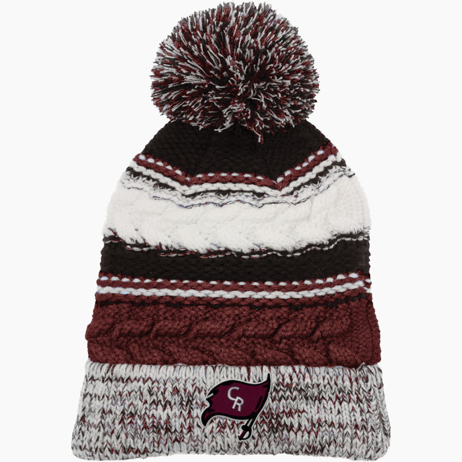 CENTRAL HIGH SCHOOL RAIDERS <span class="pdp-name-mascot">CENTRAL RAIDERS</span> Sport-Tek Pom Pom Team Beanie