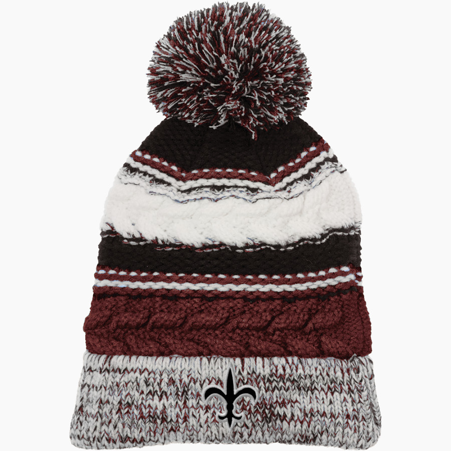 CLARENDON HALL SAINTS Sport-Tek Pom Pom Team Beanie