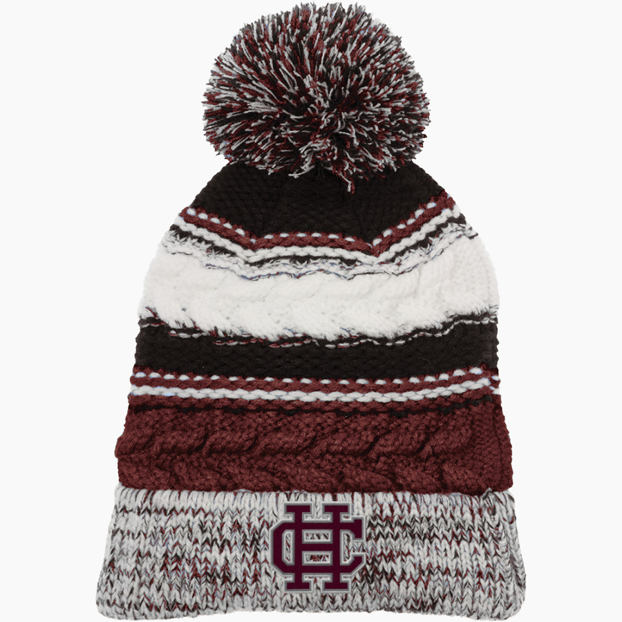 HARDIN COUNTY HIGH SCHOOL TIGERS <span class="pdp-name-mascot">HARDIN COUNTY TIGERS</span> Sport-Tek Pom Pom Team Beanie