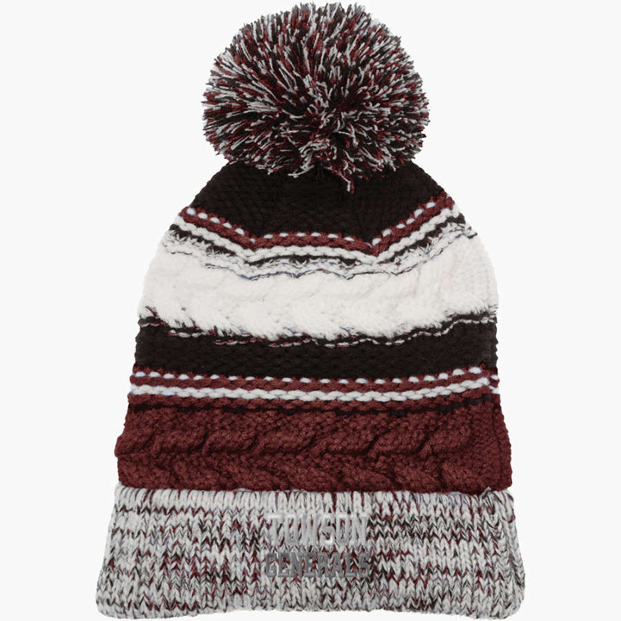 TOWSON HIGH SCHOOL GENERALS <span class="pdp-name-mascot">TOWSON GENERALS</span> Sport-Tek Pom Pom Team Beanie