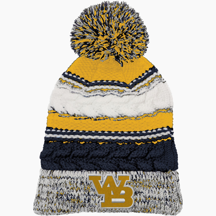 West Babylon Eagles <span class="pdp-name-mascot">West Babylon Eagles</span> Sport-Tek Pom Pom Team Beanie