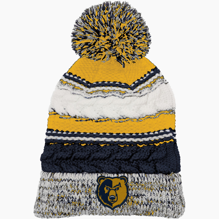 East Golden Bears Sport-Tek Pom Pom Team Beanie