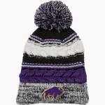 RIVERSIDE HIGH SCHOOL FRONTIERS Sport-Tek Pom Pom Team Beanie Front Thumbnail