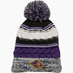 LYON COUNTY HIGH SCHOOL LYONS Sport-Tek Pom Pom Team Beanie Front Thumbnail