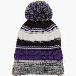 HERBERT HOOVER HIGH SCHOOL TORNADOS Sport-Tek Pom Pom Team Beanie Front Thumbnail