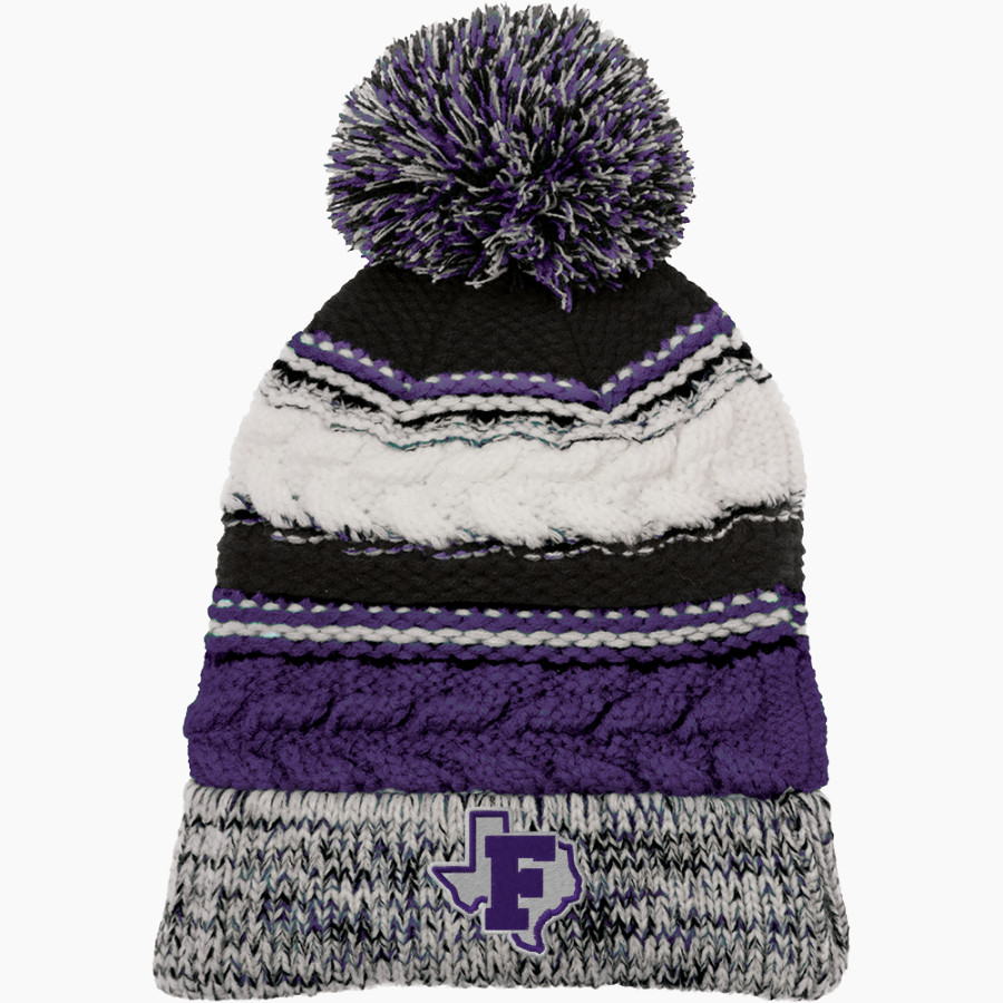FLORENCE HIGH SCHOOL BUFFALOES Sport-Tek Pom Pom Team Beanie