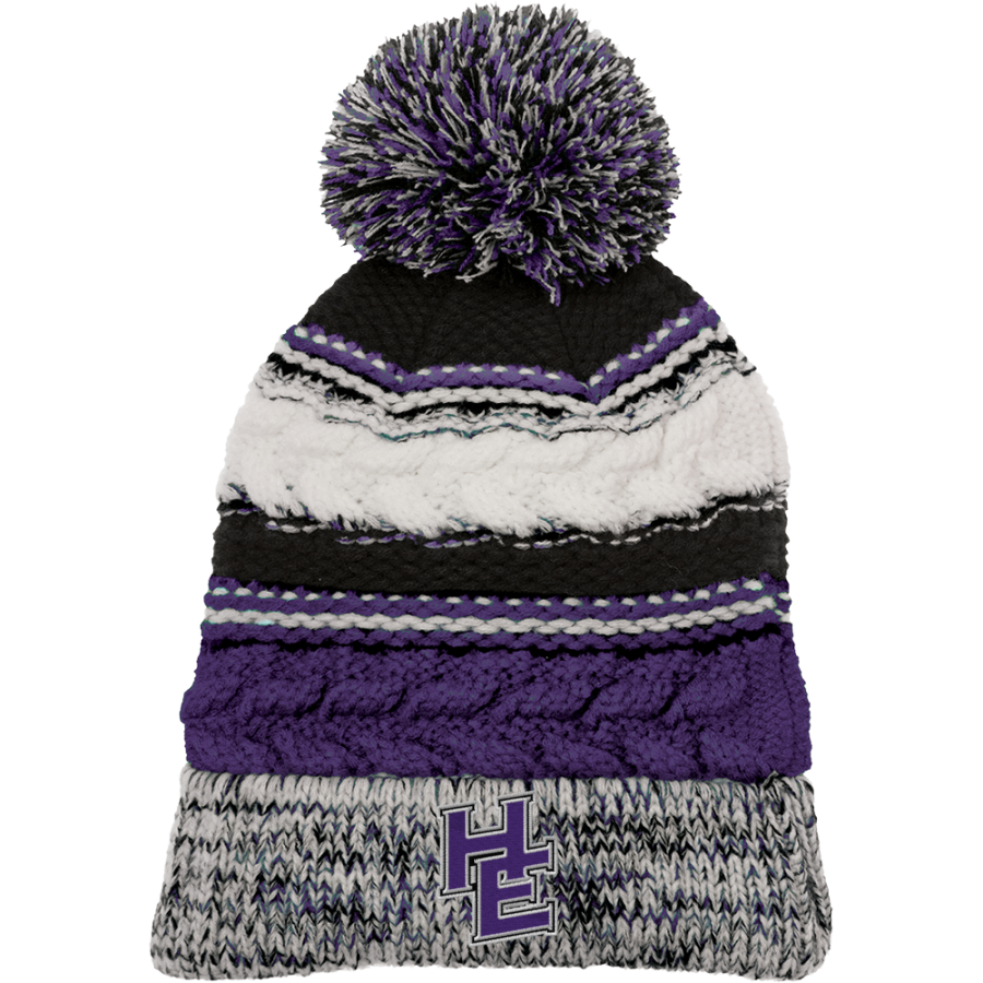HYDRO-EAKLY HIGH SCHOOL BOBCATS <span class="pdp-name-mascot">HYDRO - EAKLY BOBCATS</span> Sport-Tek Pom Pom Team Beanie