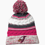 Wayland-Cohocton Eagles Sport-Tek Pom Pom Team Beanie Front Thumbnail