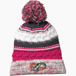 Shark Research & Conservation The Official Online Store <span class="pdp-name-mascot">SRC Sharks</span> Sport-Tek Pom Pom Team Beanie Front Thumbnail