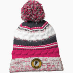 Superior Yellowjackets <span class="pdp-name-mascot">UW Superior Yellowjackets</span> Sport-Tek Pom Pom Team Beanie Front Thumbnail