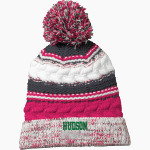 Hudson Hornets <span class="pdp-name-mascot">Hudson Hornets</span> Sport-Tek Pom Pom Team Beanie Front Thumbnail