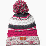 Union Bears Sport-Tek Pom Pom Team Beanie Front Thumbnail