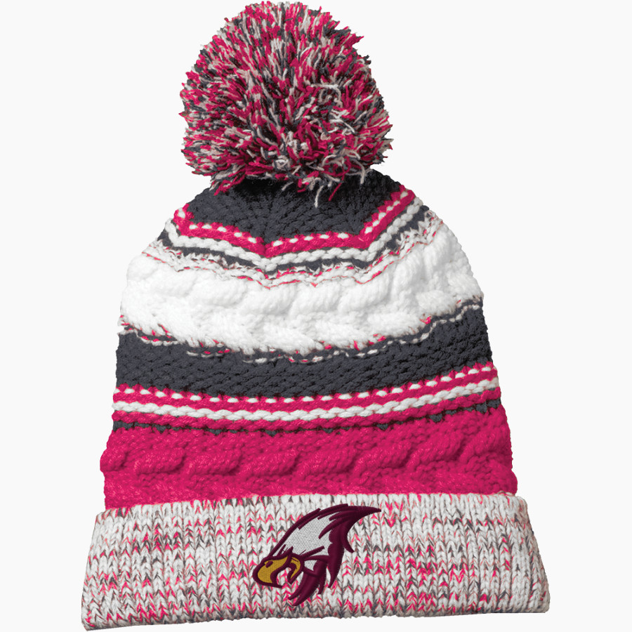 Wayland-Cohocton Eagles Sport-Tek Pom Pom Team Beanie